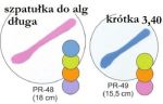 szpatułka plastikowa do masek alg 15cm różowa