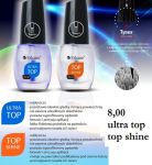 topcoat ULTRA TOP top shine 15ml silcare nabłyszczacz świecący w uv top coat