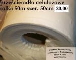 pm50 prześcieradło celulozowe rolka 80m 60cm papierowe na rolce w rolka