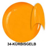 34 Kürbisgelb żel kolorowy NTN 5g 5ml new technology nails