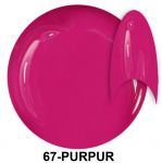 67 Purpur żel kolorowy NTN 5g 5ml new technology nails