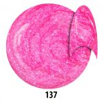 137 Gęsty Brokatowy Róż żel kolorowy NTN 5g 5ml new technology nails