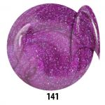 141 Purpurowy Brokatowy żel kolorowy NTN 5g 5ml new technology nails
