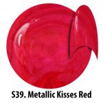 S39 Metallic Kisses Red żel kolorowy NTN 5g 5ml new technology nails