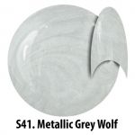 S41 Metallic Grey Wolf żel kolorowy NTN 5g 5ml new technology nails