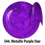 S44 Metallic Purple Star żel kolorowy NTN 5g 5ml new technology nails
