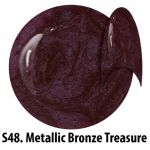 S48 Metallic Bronze Treasure żel kolorowy NTN 5g 5ml new technology nails