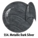 S54 Metallic Dark Silver żel kolorowy NTN 5g 5ml new technology nails