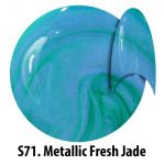 S71 Metallic Fresh Jade żel kolorowy NTN 5g 5ml new technology nails
