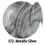S72 Metallic Silver żel kolorowy NTN 5g 5ml new technology nails