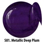 S81 Metallic Deep Plum żel kolorowy NTN 5g 5ml new technology nails