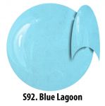 S92 Blue Lagoon żel kolorowy NTN = 25A base one 5g 5ml new technology nails