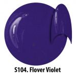 S104 Flover Violet żel kolorowy NTN 5g 5ml new technology nails