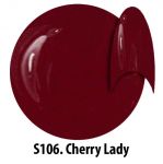S106 Cherry Lady żel kolorowy NTN = 36B base one 5g 5ml new technology nails