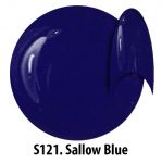 S121 Sallow Blue GLASS żel kolorowy NTN 5g 5ml new technology nails