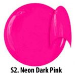 S2 s02 Neon Dark Pink =neon4 base one żel kolorowy NTN 5g 5ml new technology nails