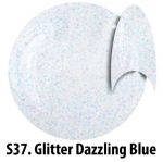 S37 Glitter Dazzling Blue żel kolorowy NTN 5g 5ml new technology nails