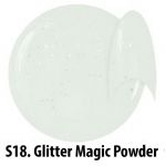 S18 Glitter Magic Powder żel kolorowy NTN 5g 5ml new technology nails