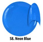 S8 Neon Blue żel kolorowy NTN 5g 5ml new technology nails
