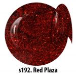 S192 = las vegas 10 Red Plaza żel kolorowy NTN 5g 5ml new technology nails