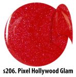 S206 Pixel Hollywood Glam żel kolorowy NTN = pixel 12 base one 5g 5ml new technology nails