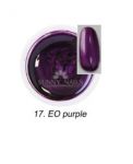 017 EO Purple żel party Sunny Nails gel kolorowy do paznokci