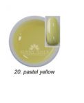 020 Pastel Yellow żel party Sunny Nails gel kolorowy do paznokci