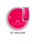 023 Neon Pink żel party Sunny Nails gel kolorowy do paznokci