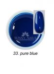 033 Pure Blue żel party Sunny Nails gel kolorowy do paznokci