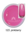 123 Pinkberry żel party Sunny Nails gel kolorowy do paznokci