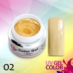 02 Metalic Gold żel allepaznokcie gel kolorowy do paznokci = supreme 26