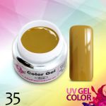 35 Szaffron żel allepaznokcie gel kolorowy do paznokci