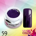 59 Extreme Purple żel allepaznokcie gel kolorowy do paznokci