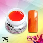 ostatni 75 Sheer Orange żel allepaznokcie gel kolorowy do paznokci glass