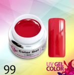 99 Fever Rot żel allepaznokcie gel kolorowy do paznokci