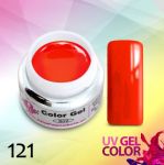 121=9F Neon Flamrot = meracle104 = s211 neon red żel allepaznokcie gel kolorowy do paznokci