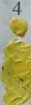 farbka akrylowa nr4 żółta 5 ml do zdobienia paznokci one stroke