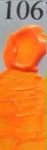 farbka akrylowa nr106 pomarańczowa neonowa 5 ml do zdobienia paznokci one stroke