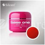 base one żel red gel 18 American Beauty = s212 ntn 5g Silcare redred