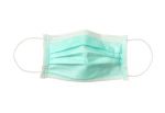 maseczki z gumką 50 szt zielone 3warstwowe na twarz maski medyczne ochronne