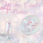 04 B/B4 Prima Ballerina Flakes crystal mirror Aurora Effect unicorn jednorożca jednorożec tęcza wodn