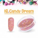 16 candy dream  sugar efekt szronu frost matowy matu do wcierania