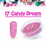17 candy dream  sugar efekt szronu frost matowy matu do wcierania