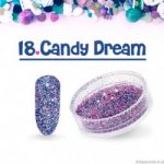 18 candy dream  sugar efekt szronu frost matowy matu do wcierania