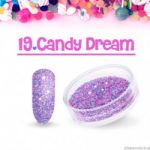 19 candy dream  sugar efekt szronu frost matowy matu do wcierania