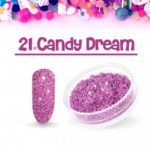21 candy dream  sugar efekt szronu frost matowy matu do wcierania