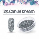 25 candy dream białosrebrny sugar efekt szronu frost matowy matu do wcierania