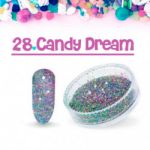 28 candy dream  sugar efekt szronu frost matowy matu do wcierania