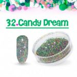 32 candy dream  sugar efekt szronu frost matowy matu do wcierania