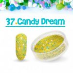 37 candy dream  sugar efekt szronu frost matowy matu do wcierania